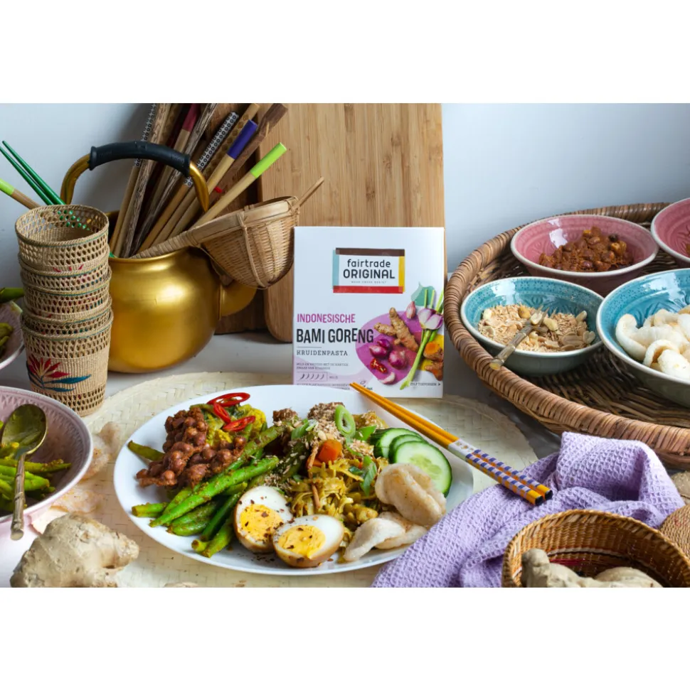 3x Fairtrade Original Boemboe Bami Goreng 75 gr