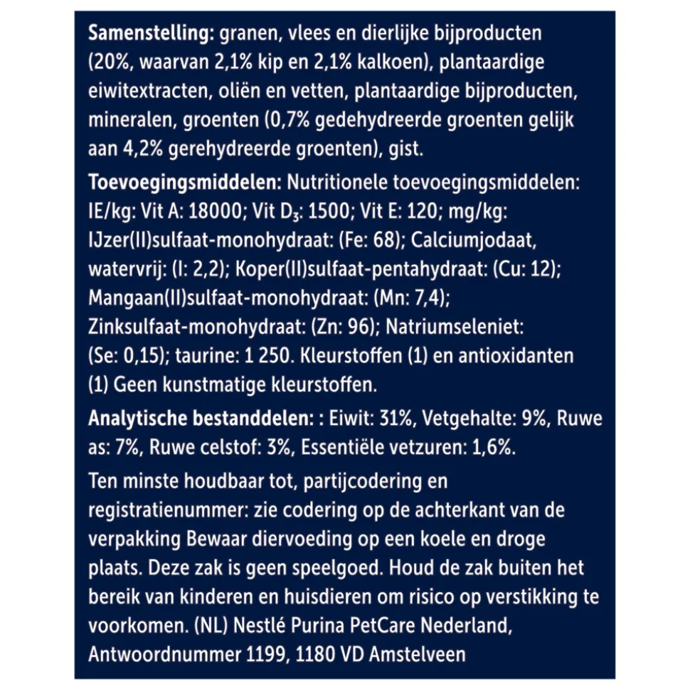 4x Felix Kattenvoer Senior Sensations 4 kg