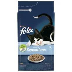 4x Felix Kattenvoer Senior Sensations 4 kg