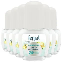 6x Fenjal Crème Deodorant Roller Sensitive 50 ml