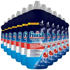 12x Finish Glansspoelmiddel Regular Dry Jet 800 ml