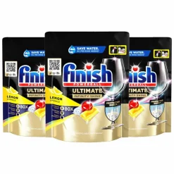 3x Finish Quantum Vaatwastabletten Ultimate Infinity Shine 80 stuks