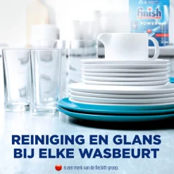 4x Finish Vaatwastabletten Power Regular 80 stuks