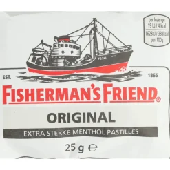 6x Fishermansfriend Original Extra Strong 25 gr