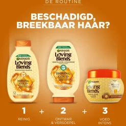 6x Garnier Loving Blends Honing Goud Conditioner 250 ml