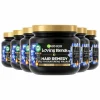 6x Garnier Loving Blends Magnetic Charcoal Haarmasker 340 ml