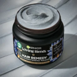 6x Garnier Loving Blends Magnetic Charcoal Haarmasker 340 ml