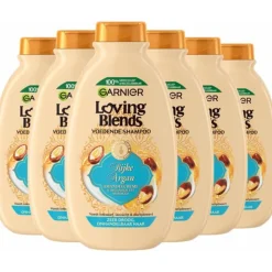 6x Garnier Loving Blends Rijke Argan Shampoo 300 ml
