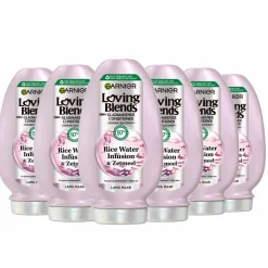 6x Garnier Loving Blends Rice Water Conditioner 250 ml