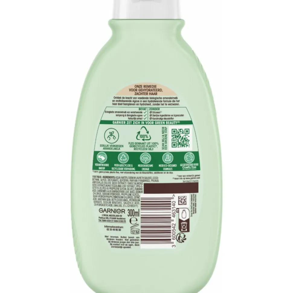 6x Garnier Loving Blends Voedende Amandelmelk Shampoo 300 ml