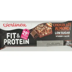 16x Gerlinea Fit & Protein Reep Chocolate Almond 45 gr