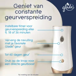 6x Glade Automatic Spray Navulling Refreshing Air tegen Huisdierengeurtjes 269 ml