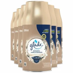 6x Glade Automatic Spray Romantic Vanilla Blossom 269 ml