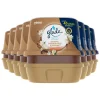8x Glade Luchtverfrisser Gel Sandalwood & Jasmine 180 gr