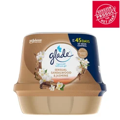 8x Glade Luchtverfrisser Gel Sandalwood & Jasmine 180 gr