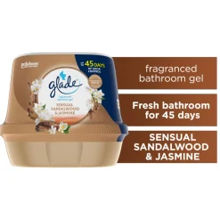 8x Glade Luchtverfrisser Gel Sandalwood & Jasmine 180 gr