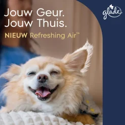 6x Glade Luchtverfrisser Refreshing Air tegen Huisdierengeurtjes 300 ml