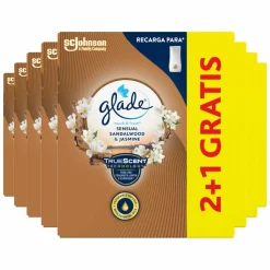 8x Glade Touch & Fresh Sensual Sandalwood & Jasmine 10 ml