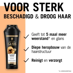 6x Gliss Shampoo Ultimate Repair 250 ml