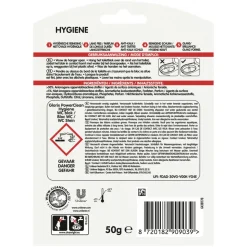 9x Glorix Toiletblok Power Clean Hygiëne