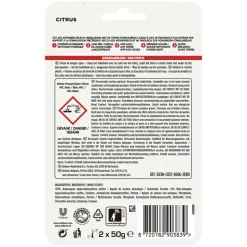 7x Glorix Toiletblok Power Clean Citroen 2 stuks