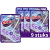 9x Glorix Toiletblok Power Clean Lavendel