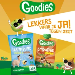 11x Goodies Snack Chips Appel 15 gr