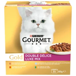 6x Gourmet Gold Luxe Mix 8 x 85 gr