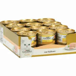 24x Gourmet Gold Mousse Kalkoen 85 gr