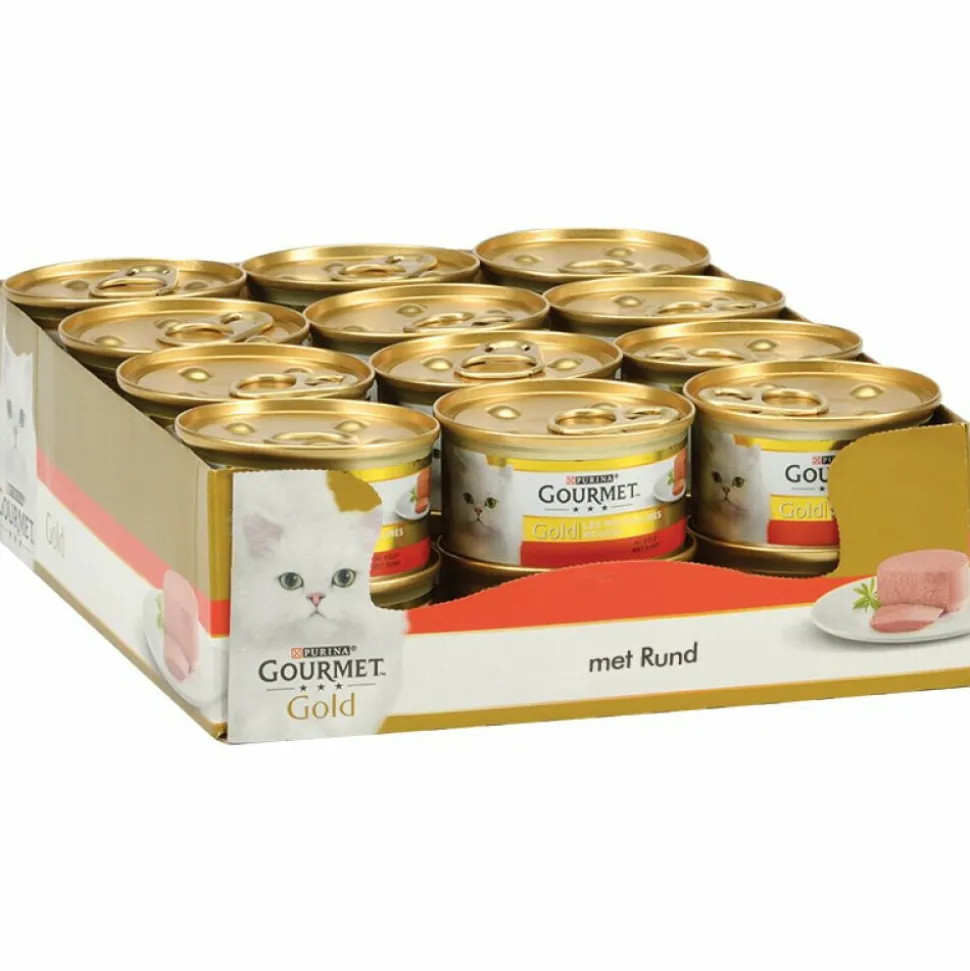 24x Gourmet Gold Mousse Rund 85 gr