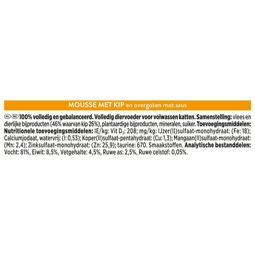 6x Gourmet Revelations Mousse Kip 4 x 57 gr