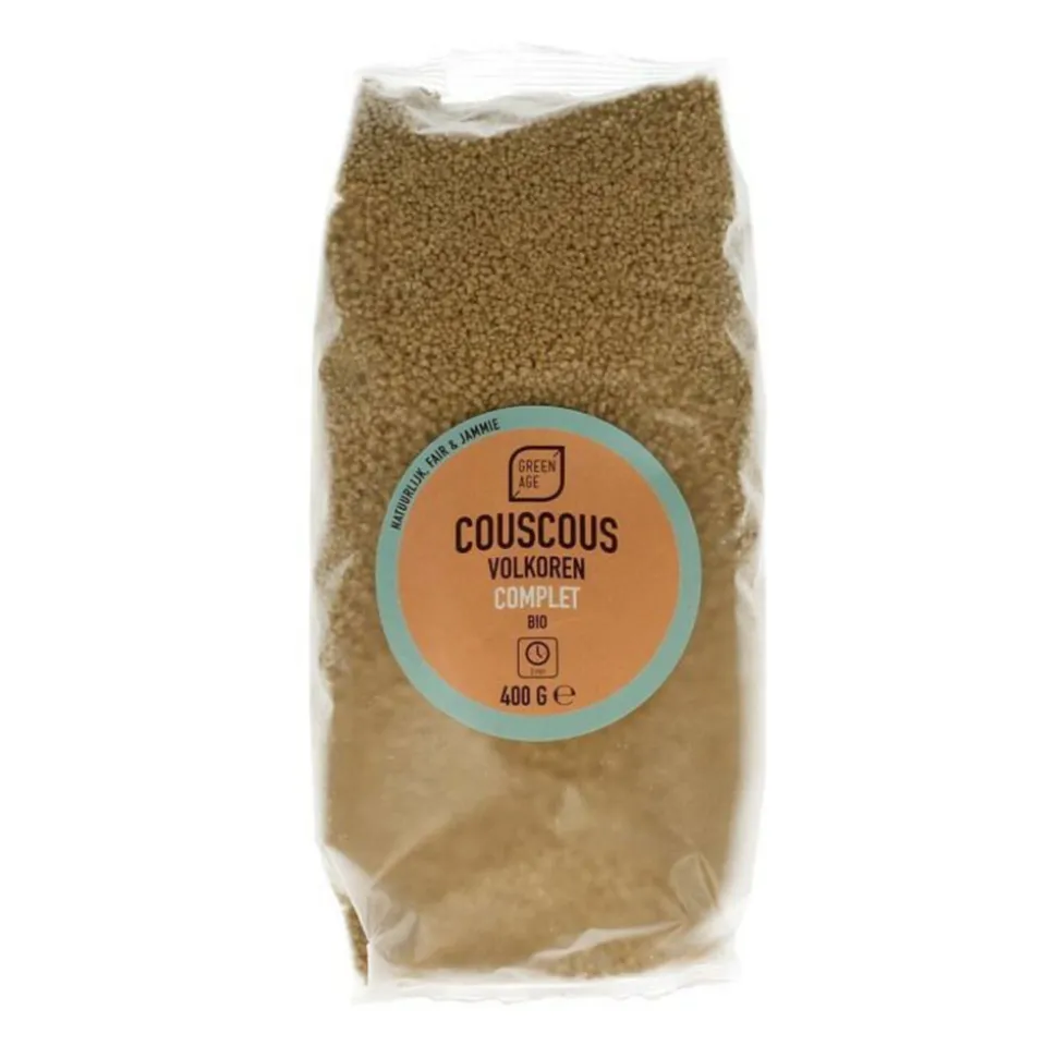 3x GreenAge Couscous Volkoren Bio 400 gr