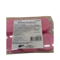 6x Hamlet Marsepijn Petit Four + Hartje 6 stuks