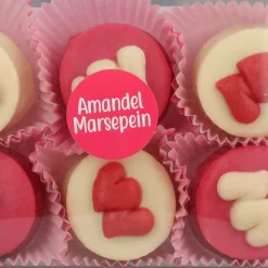6x Hamlet Marsepijn Petit Four + Hartje 6 stuks