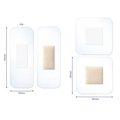 2x Hansaplast Aqua Protect 20 stuks