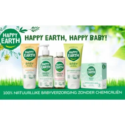 6x Happy Earth Diaper Cream 100% Natuurlijk Baby & Kids 75 ml