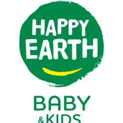 6x Happy Earth Wasgel 100% Natuurlijk Baby & Kids 300 ml