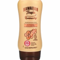 6x Hawaiian Tropic Luminosity Zonnebrand Lotion Medium SPF15 180 ml