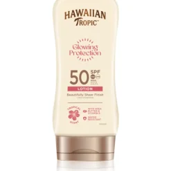 6x Hawaiian Tropic Zonnebrand Lotion Glowing Protection SPF 50 180 ml