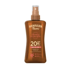 6x Hawaiian Tropic Zonneolie Protective Dry Spray SPF 20 200 ml