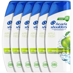 6x Head & Shoulders Shampoo Apple Fresh 300 ml