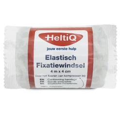 4x HeltiQ Elastisch Fixatiewindsel 4 m x 4 cm