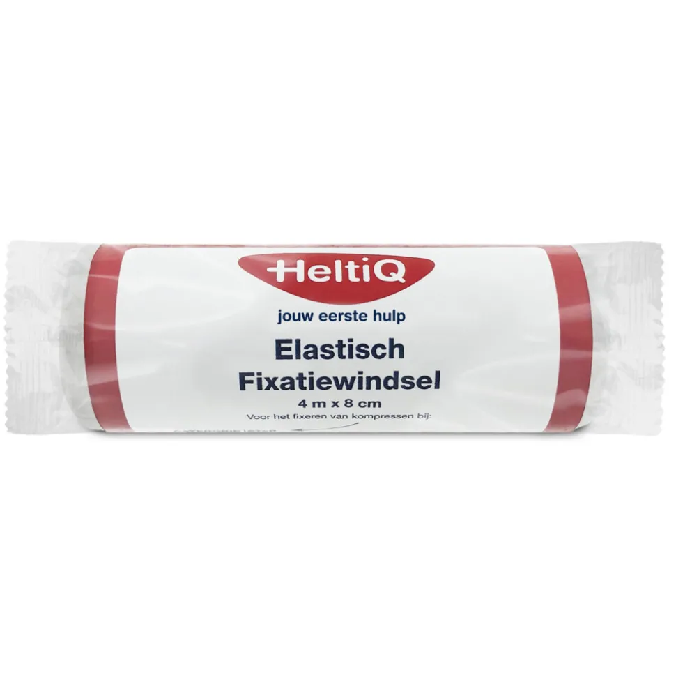 3x HeltiQ Elastisch Fixatiewindsel 4 m x 8 cm