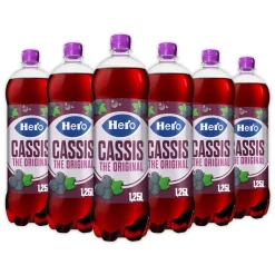 6x Hero Cassis The Original 1,25 liter