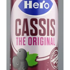 3x Hero Cassis The Original 1,25 liter