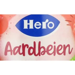 3x Hero Fruitspread Aardbeien 350 gr