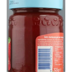 3x Hero Jam Minder Zoet Aardbeien 325 gr
