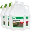 4x HG Groene Aanslag Reiniger Kant & Klaar 25m2 5 liter