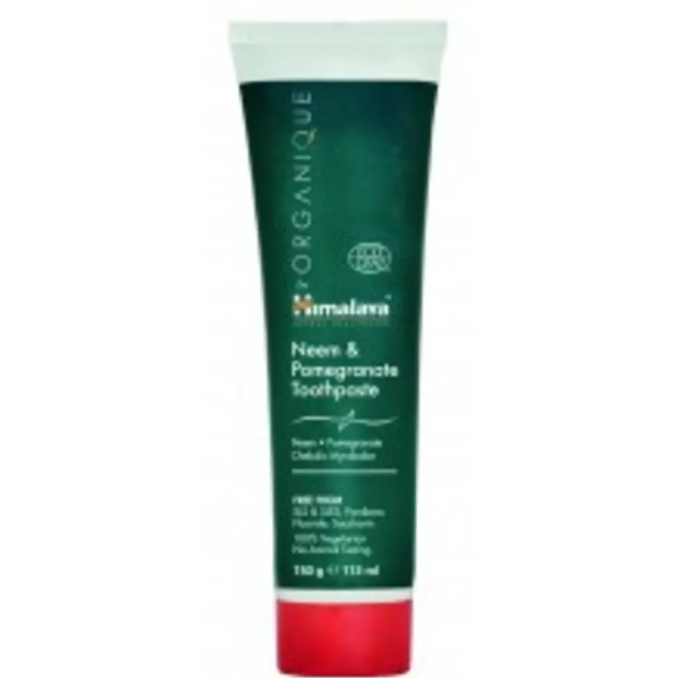 3x Himalaya Herbals Kruidentandpasta Organique Neem & Granaatappel 150 gr