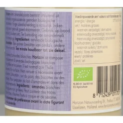 3x Horizon Amandelpasta Wit Zeezout Bio 350 gr